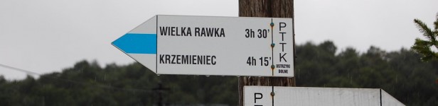 Parę zdjęć z zapadanych łzami bieszczadzki spacerów: - Przełęcz rawczańska - Mała Rawka - Duża Rawka znaczy Wielka - Krzemieniec