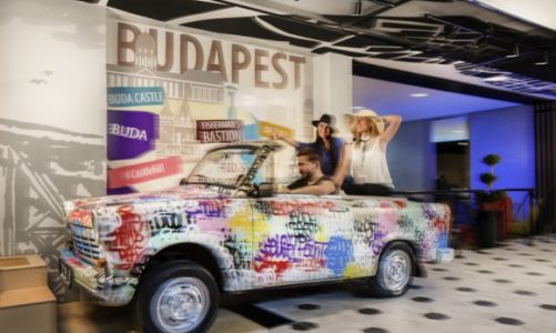 Hotel na miejskim wzgórzu Budapesztu